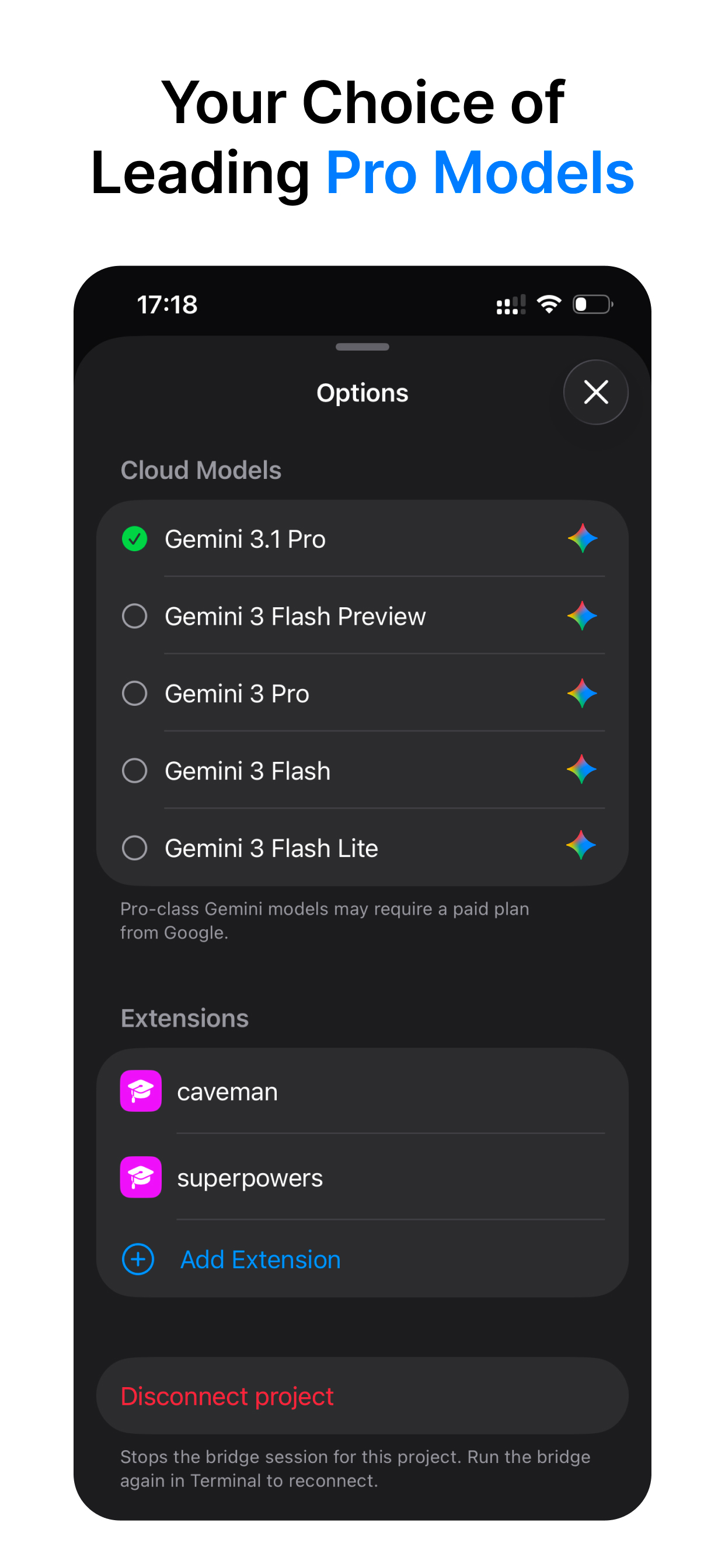 Mobile IDE for Antigravity AI
