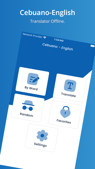 Screenshot 1 of Cebuano Translator Offline App