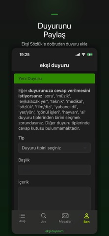 EksiDuyuru Screenshot 3 of 6