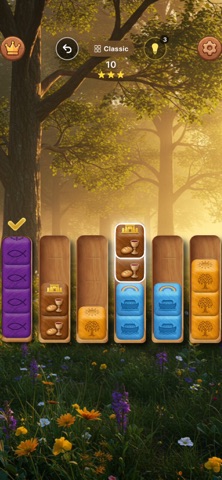Bible Wood Sort iPhone screenshot
