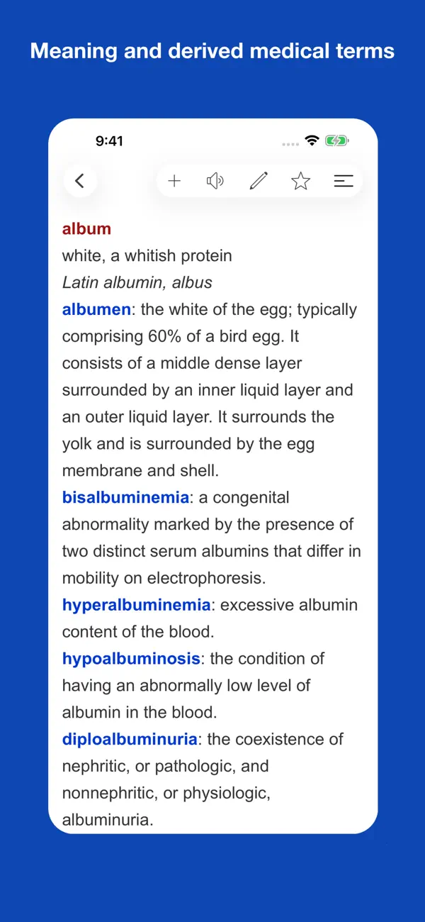 Screenshot #2 pour Medical Roots Dictionary