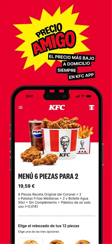 KFC España #PolloPollo screenshot 4 of 8