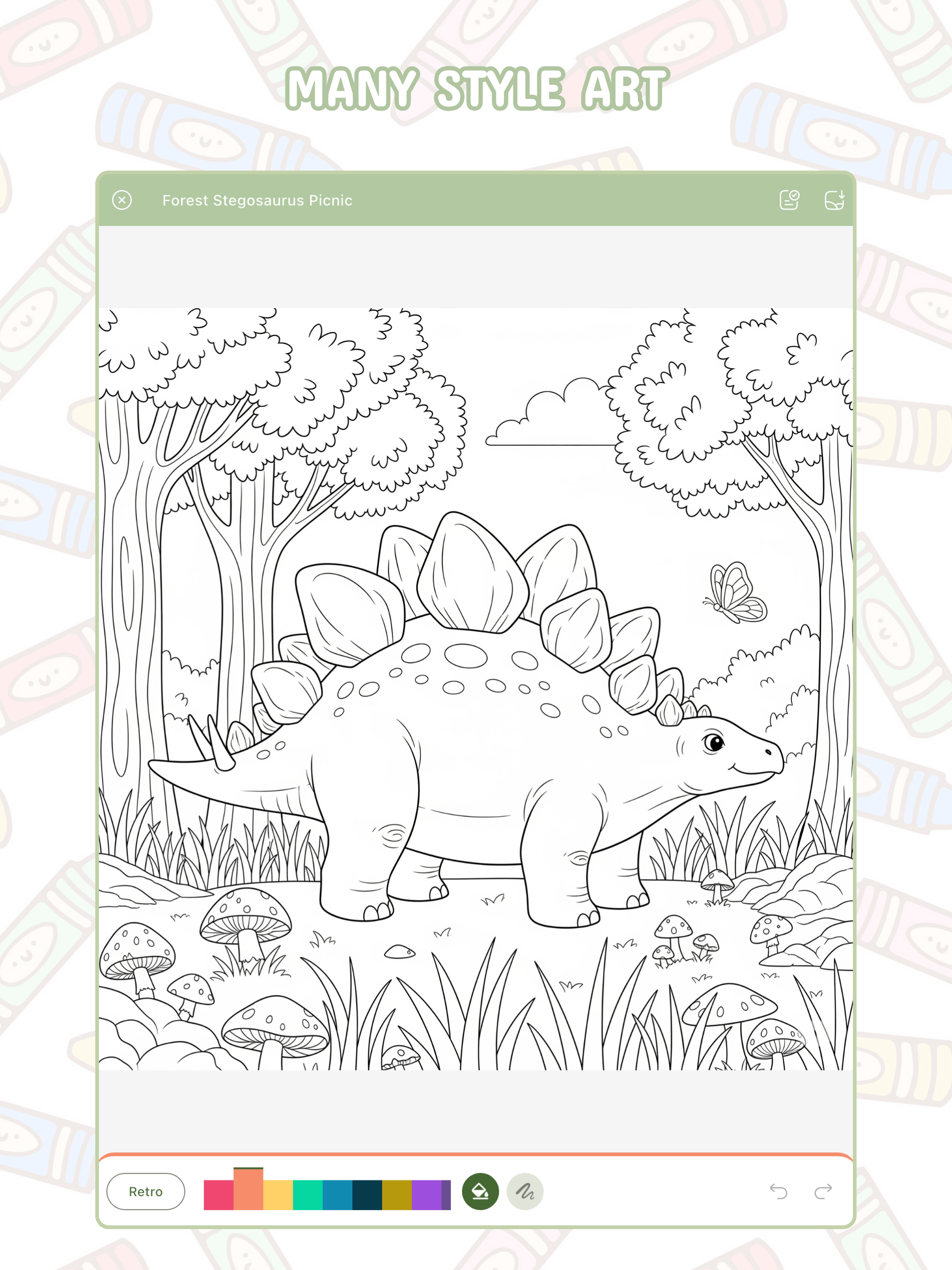 Dino Coloring Pages - ColorRex screenshot 10