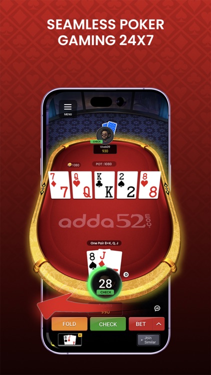 Adda52 Poker: Real Cash Game