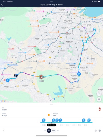SMART GPS+ iPad screenshot