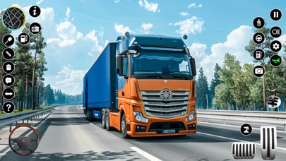 Euro Truck Sim - Driving Games Screenshot