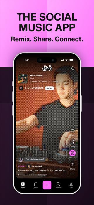 Hook - Remix & Mashup Maker Screenshot 1 of 8