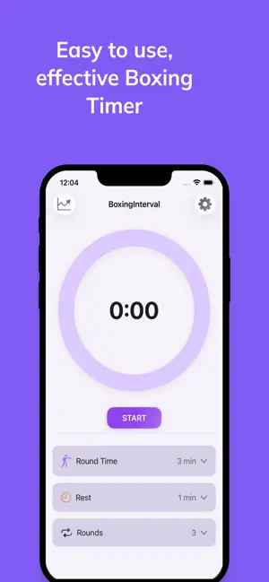Boxing Interval Timer - Punch screenshot 1