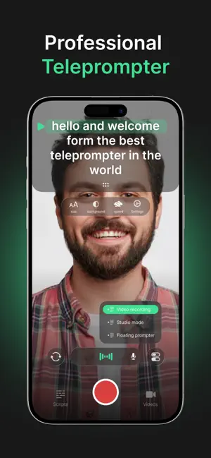 Scriptcue - Teleprompter screenshot 1