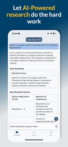 Decision IQ Screenshot 1 of 6