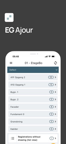 EG Ajour iPhone screenshot