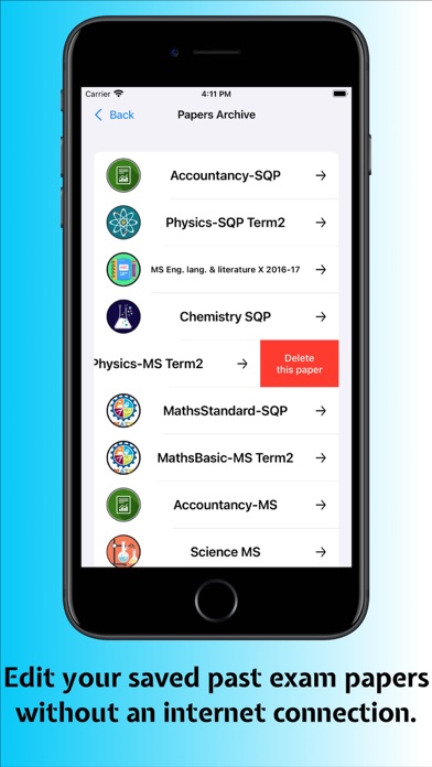 A+Papers: CBSE Past Papers Screenshot