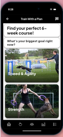 Canine Handler Fitness iPhone screenshot