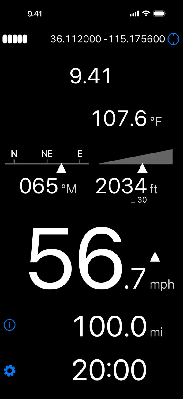 #1. Dashometer (iOS) Ved: Ian Ray