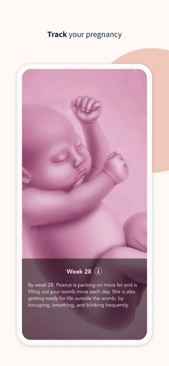 Ovia Cycle & Pregnancy Tracker: Screenshot 4 von 8