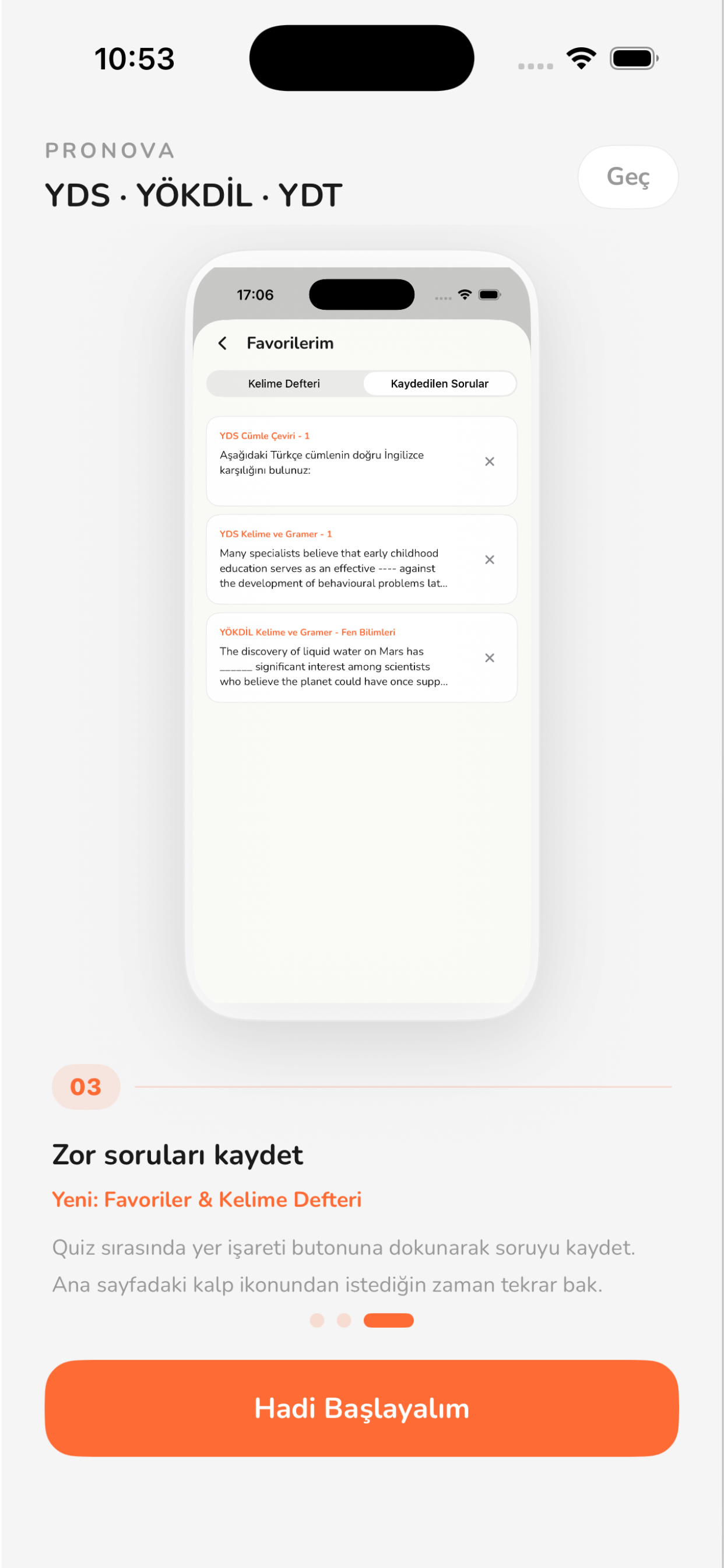 Pronova: YDS YOKDIL YDT screenshot 3