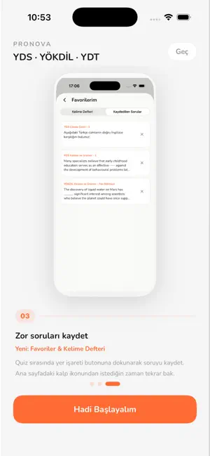 Pronova: YDS YOKDIL YDT screenshot 3
