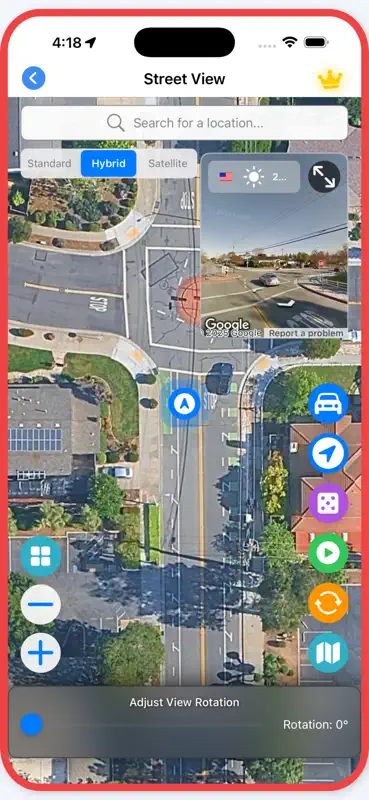 MAPAS: Live Street View & GPS screenshot 2 of 7