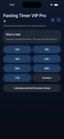 Fasting Timer Pro Screenshot 1 of 6
