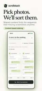 Scroll Stack Photo screenshot 2