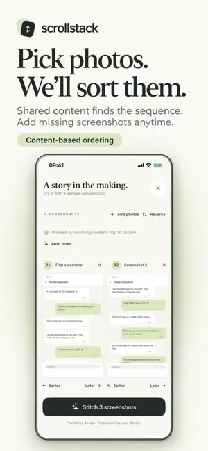 Scroll Stack Photo screenshot 2