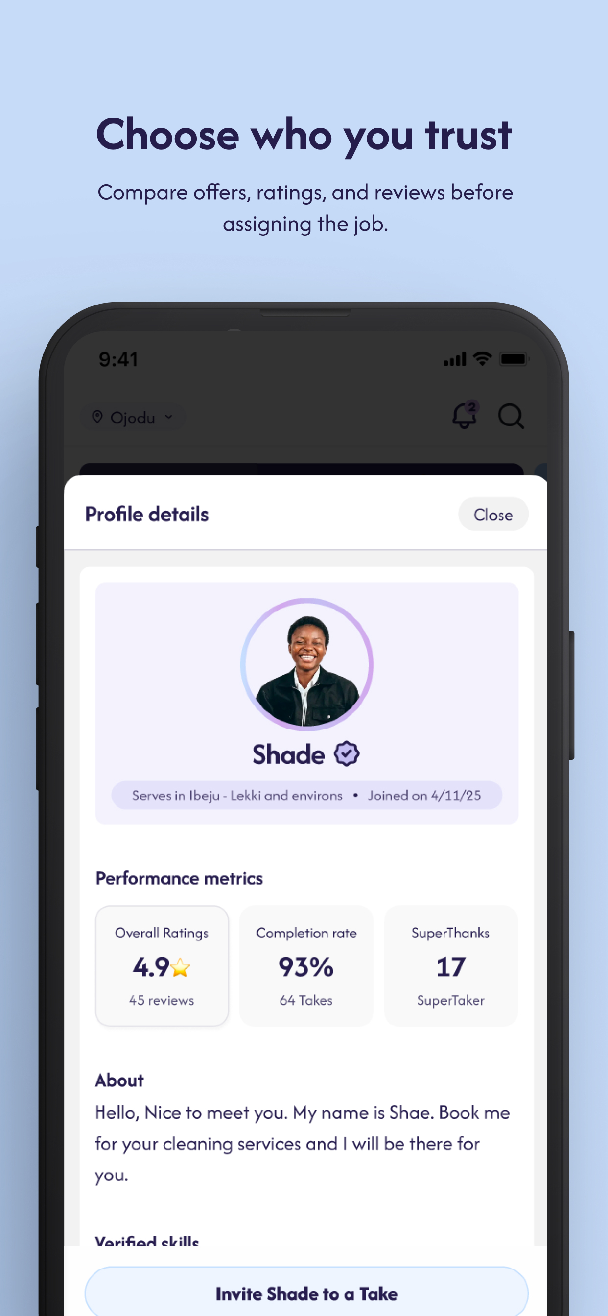 Takers App