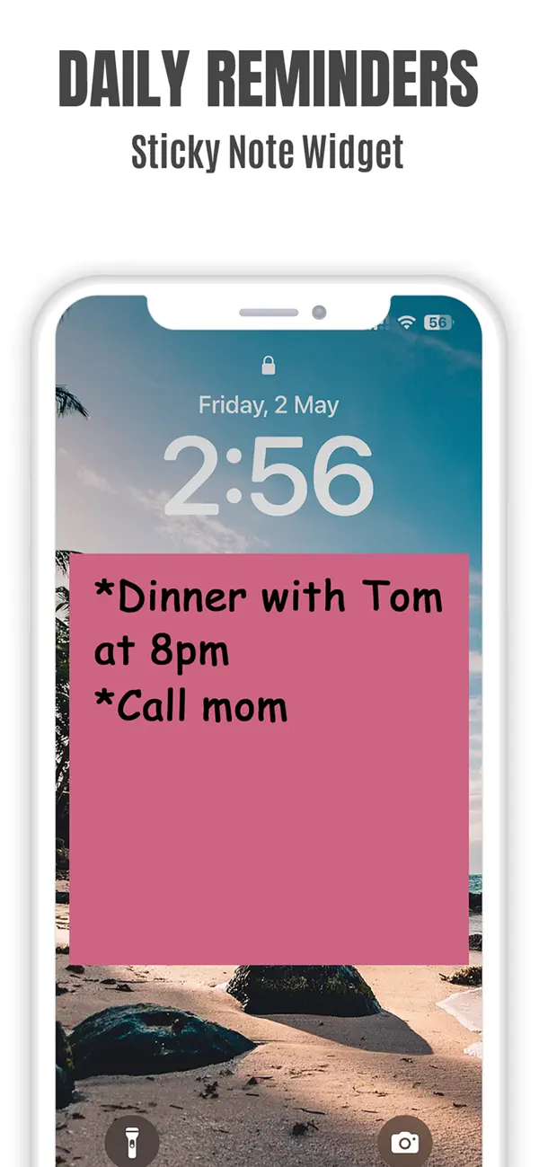 #3. Sticky Notes App Remind Widget (iOS) Por: Epiphany Labs