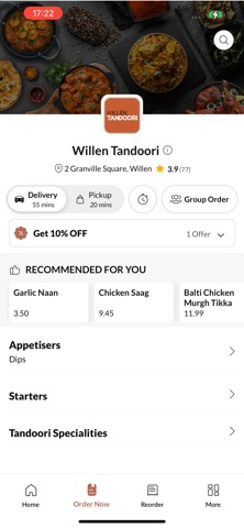 Willen Tandoori Screenshot 2 of 4