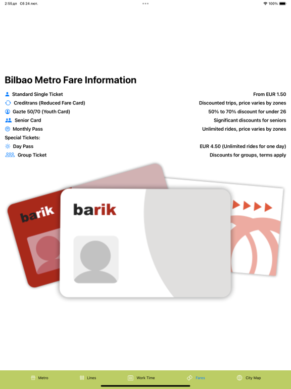 Screenshot #6 pour Bilbao Subway Map