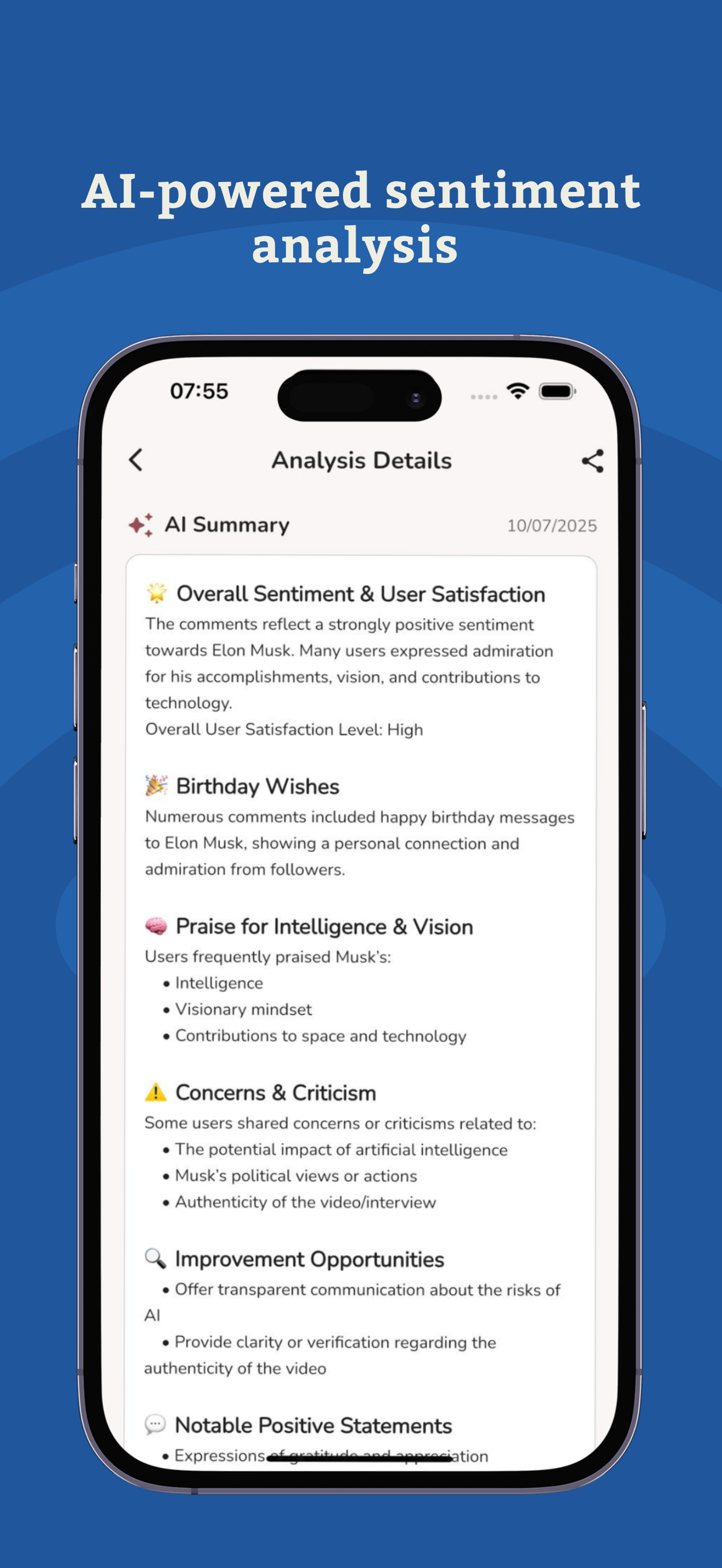 Tube Comment Analyzer - AI