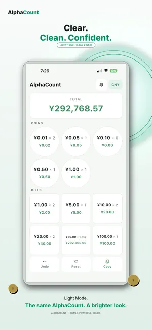 AlphaCount: Currency Counter screenshot 3