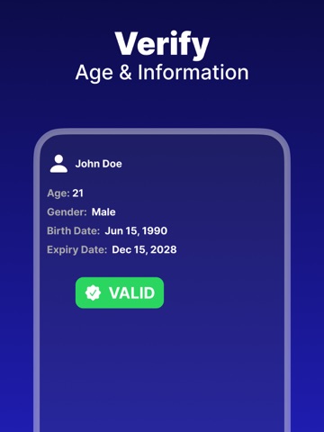 ID Scanner: Scan IDs Pro iPad screenshot