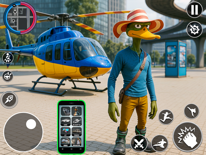 Duck Life In The City