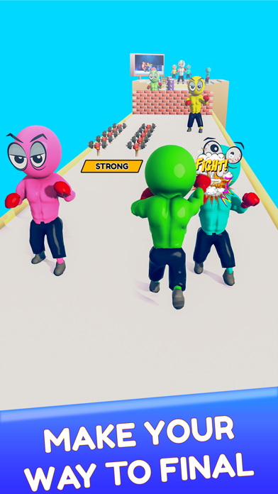 Boxer Fight Race - Count Games Screenshot