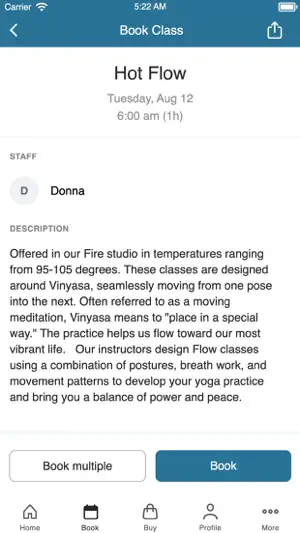 Vibe Yoga Studio screenshot 3