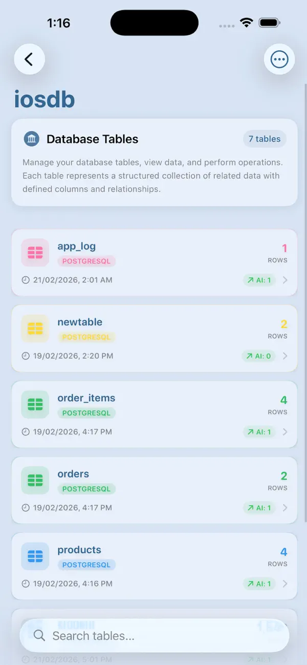 #5. PostgreSQL Elite (iOS) 来自: AYANG TECH SDN BHD