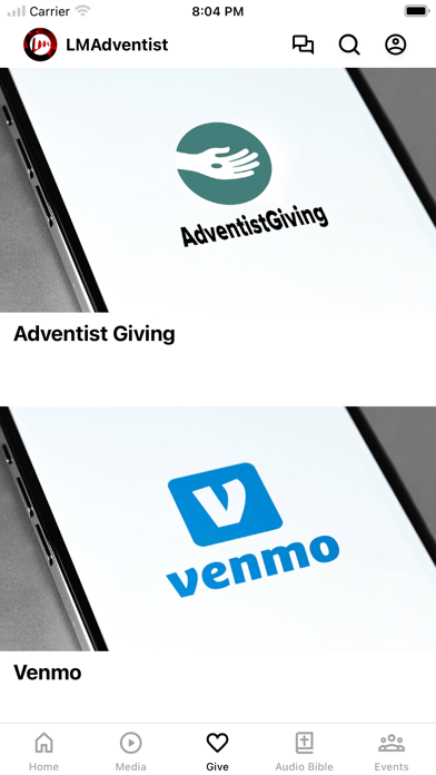 LM Adventist Screenshot