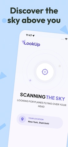 LookUp - Flights above you iPhone screenshot