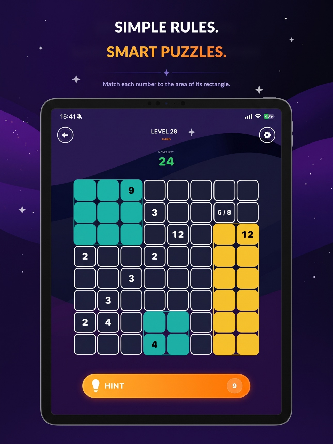 Screenshot 5 of Shikaku: Blocks