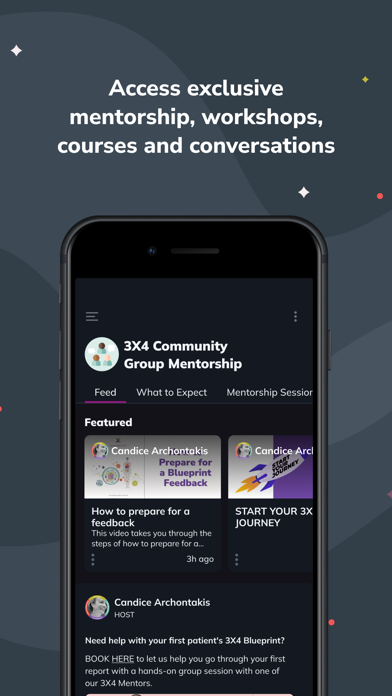 3X4 Practitioner Community Screenshot 2 of 5