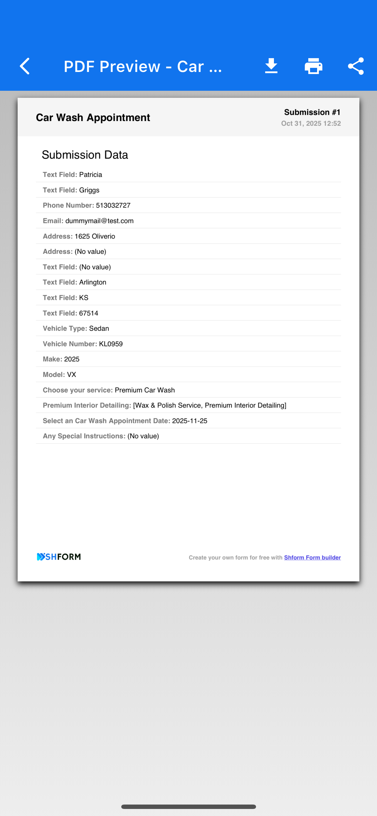 ShForm: Free AI Form Builder screenshot 7