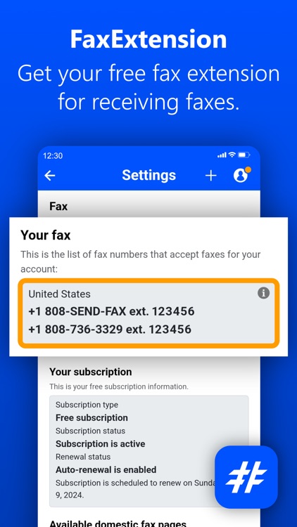 FaxExtension screenshot-3