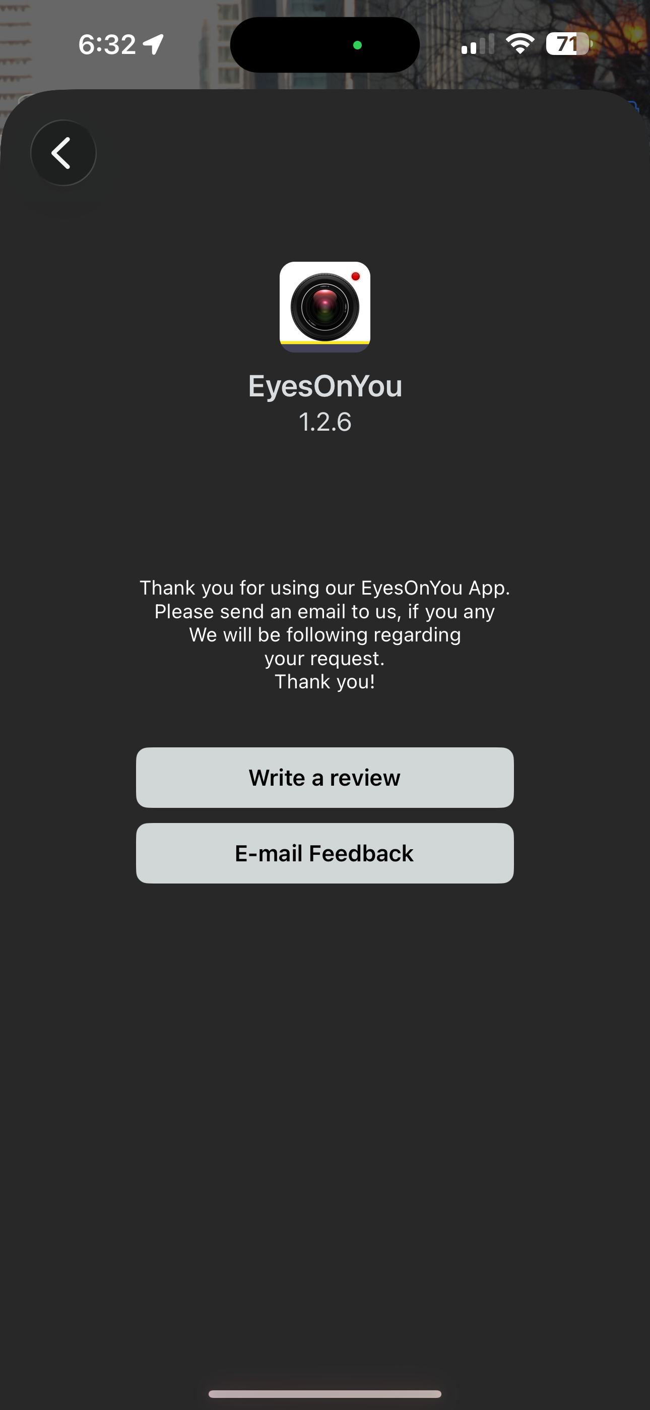 EyesOnYou DashCam Plus screenshot 4