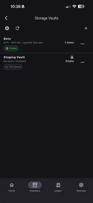 Collection Ledger screenshot 2