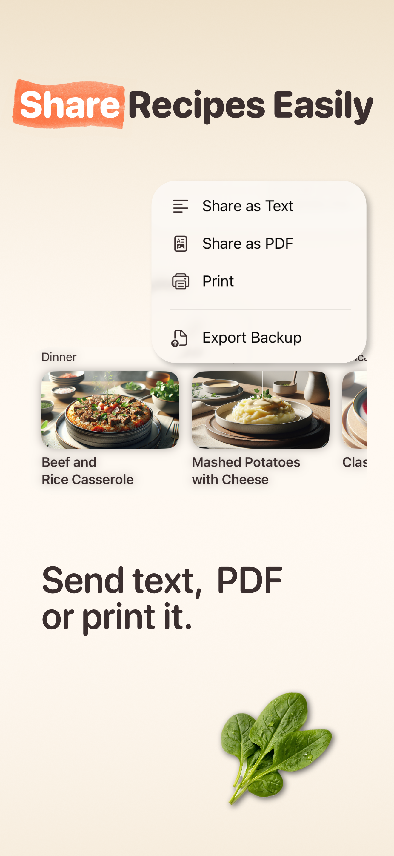 Recipe Keeper - ReciPics