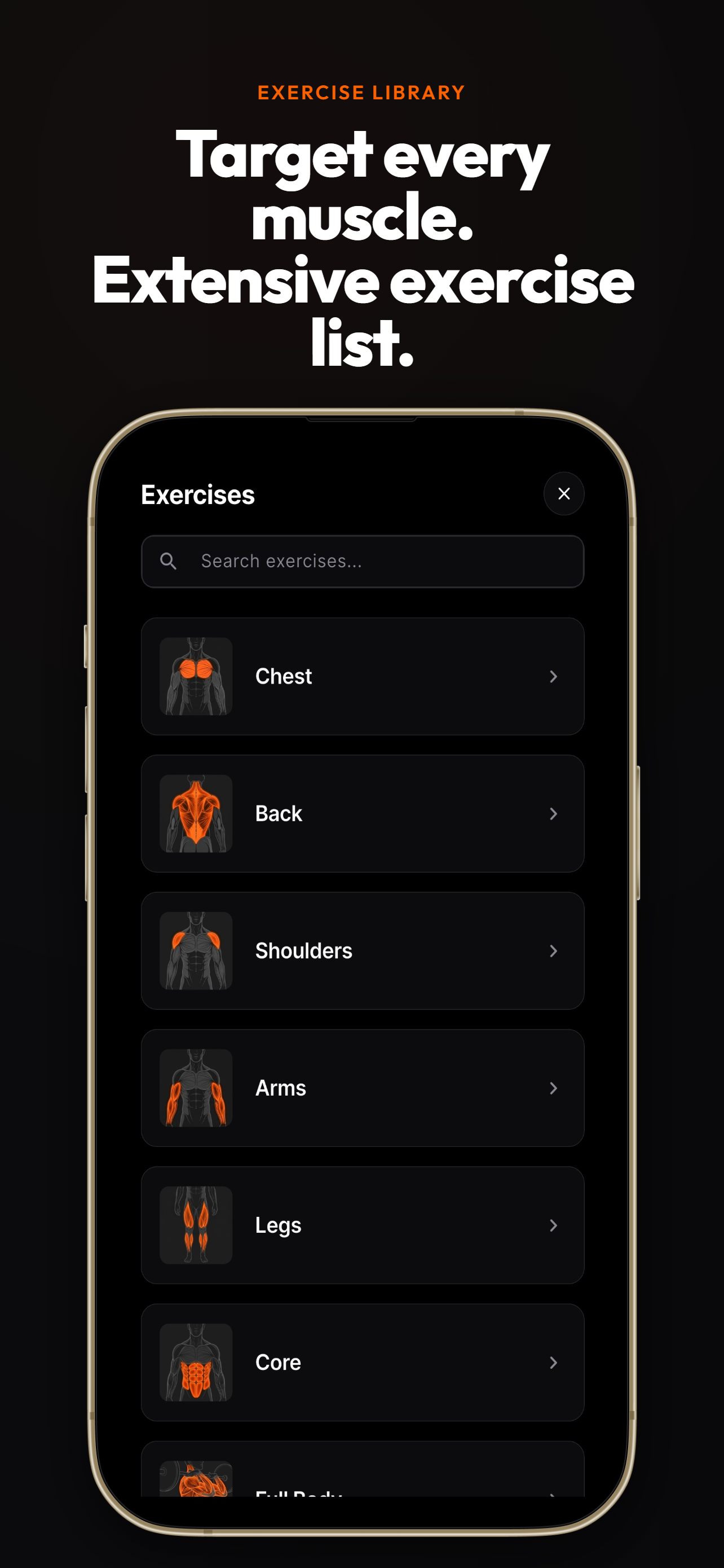 WaveLift: Workout Log & Video screenshot 5