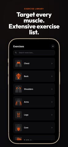 WaveLift: Workout Log & Video Screenshot 5 of 5
