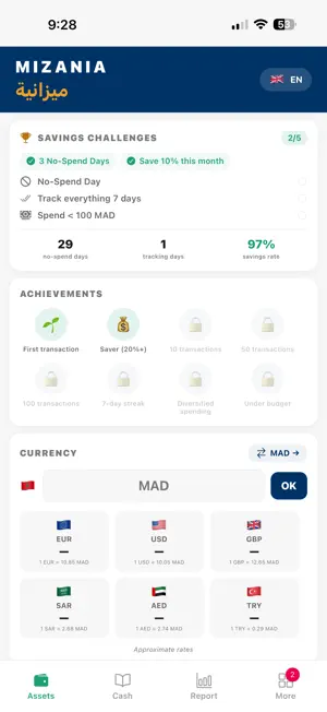 Mizania | ميزانية screenshot 1