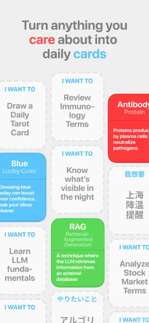 Eimi: Daily Cards screenshot 1