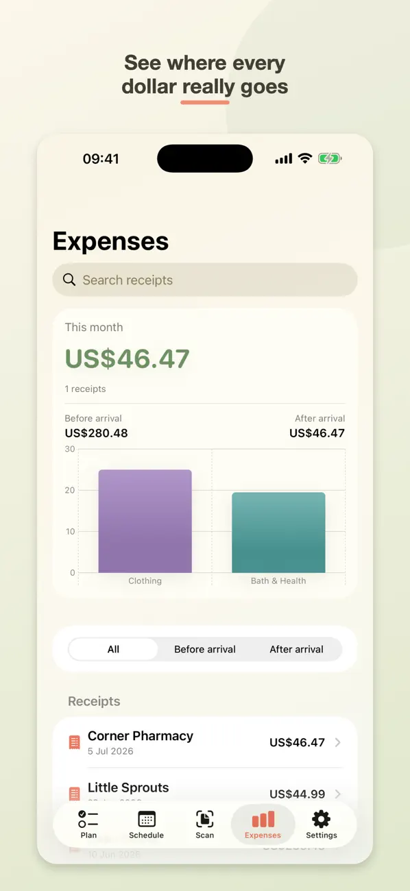 Screenshot #3 pour Baby Shopping List moms helper